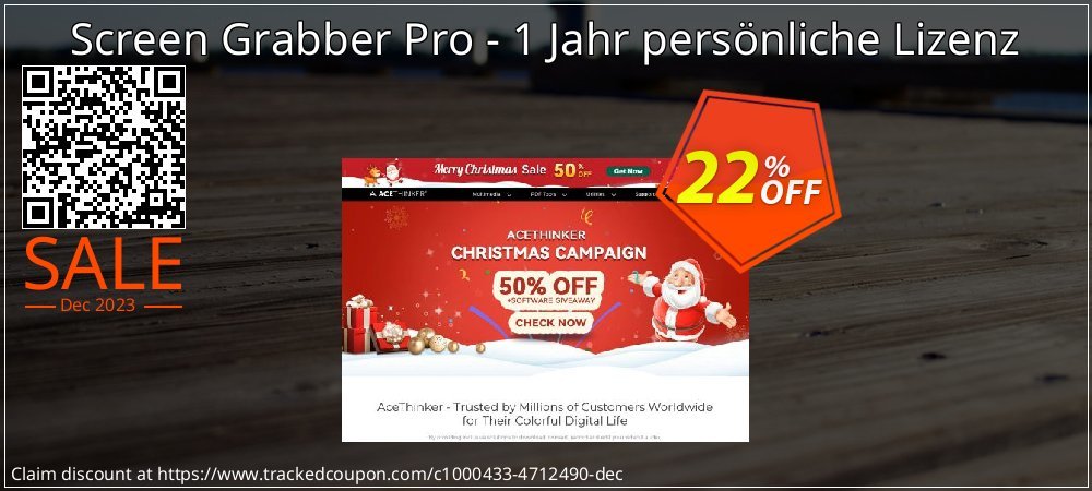 Screen Grabber Pro - 1 Jahr persönliche Lizenz coupon on World Backup Day discount