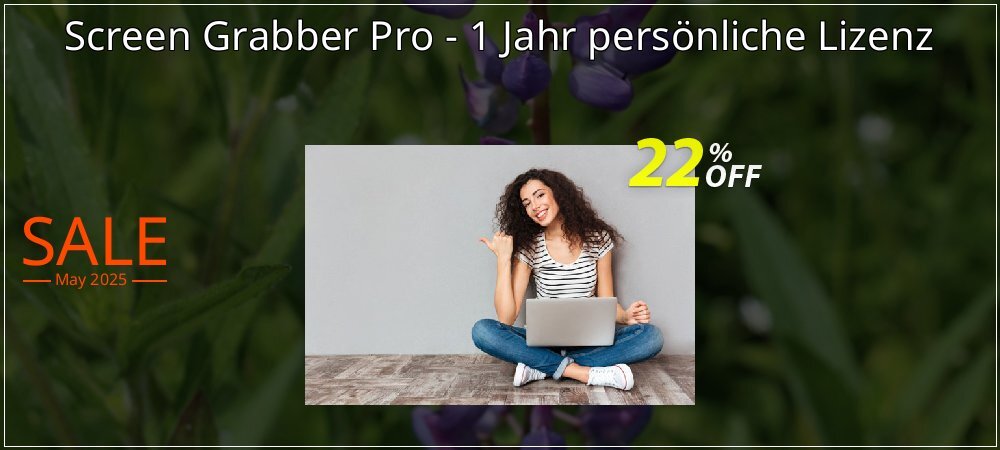 Screen Grabber Pro - 1 Jahr persönliche Lizenz coupon on Mother's Day offering sales