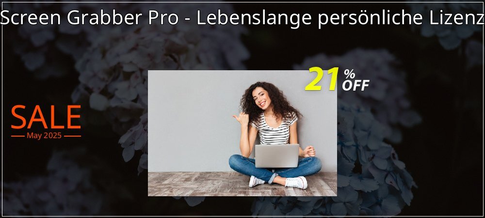 Screen Grabber Pro - Lebenslange persönliche Lizenz coupon on World Party Day offering sales