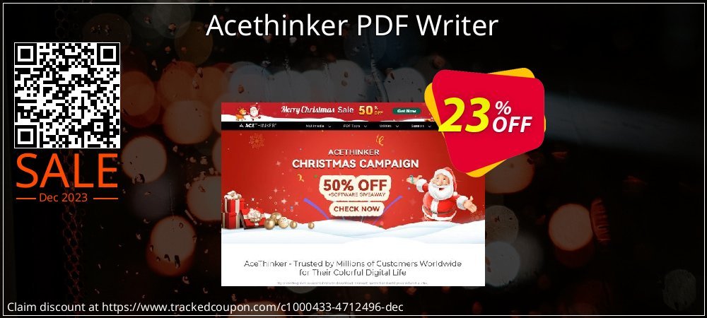 Acethinker PDF Writer coupon on World Party Day deals