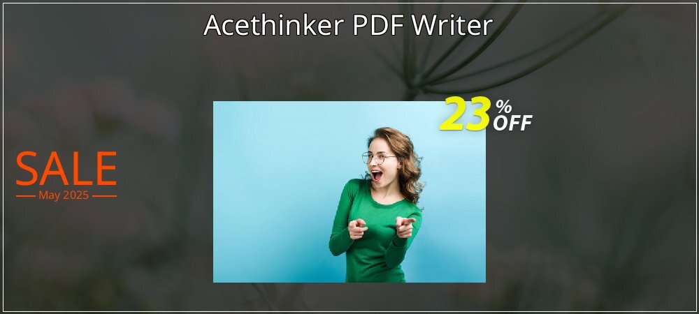 Acethinker PDF Writer coupon on World Whisky Day offer