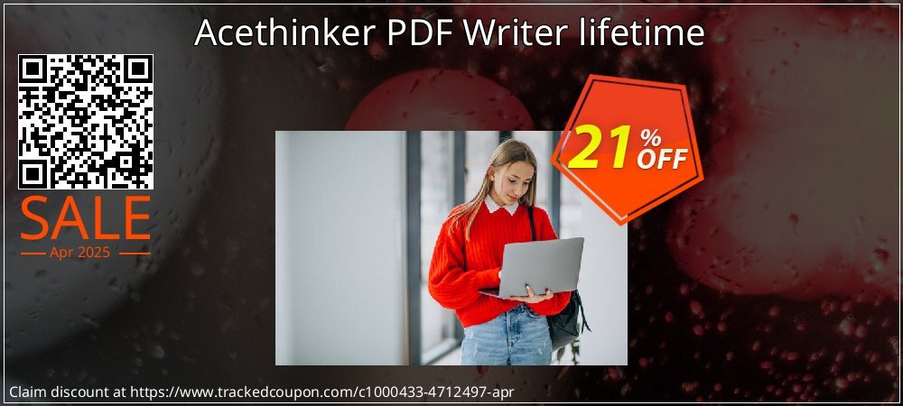 Acethinker PDF Writer lifetime coupon on April Fools' Day offer