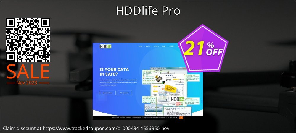 HDDlife Pro coupon on National Walking Day discount