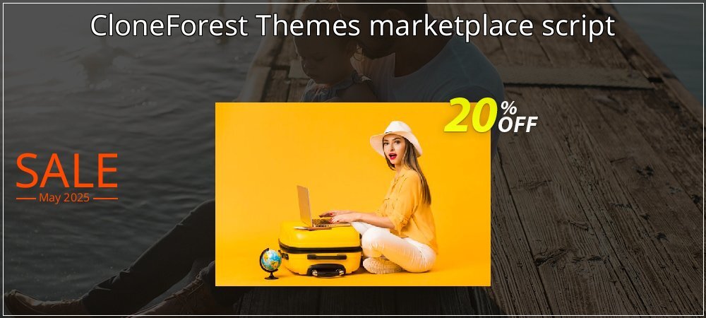 CloneForest Themes marketplace script coupon on National Memo Day sales