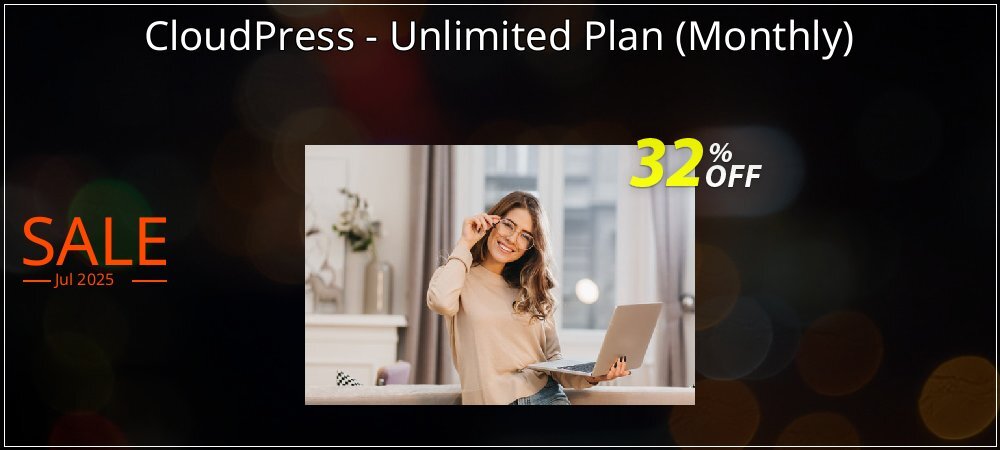 CloudPress - Unlimited Plan - Monthly  coupon on Parents' Day super sale
