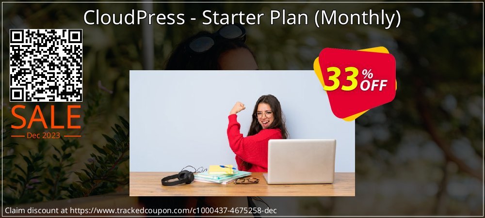 CloudPress - Starter Plan - Monthly  coupon on Easter Day sales