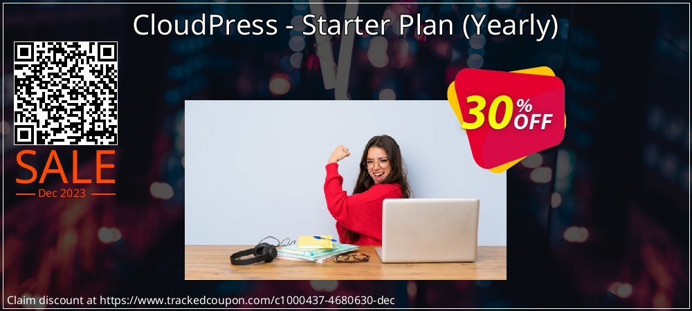 CloudPress - Starter Plan - Yearly  coupon on National Walking Day promotions