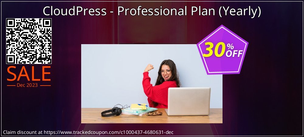 CloudPress - Professional Plan - Yearly  coupon on World Party Day sales