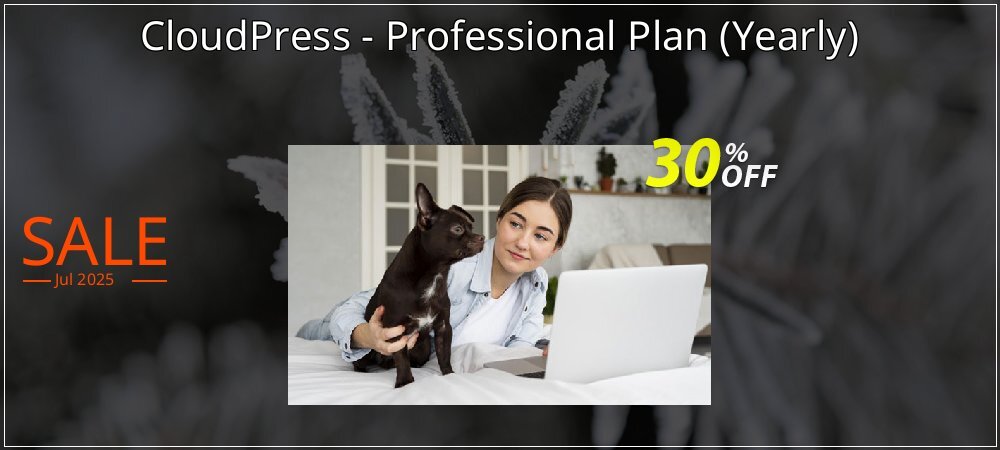 CloudPress - Professional Plan - Yearly  coupon on Parents' Day discount