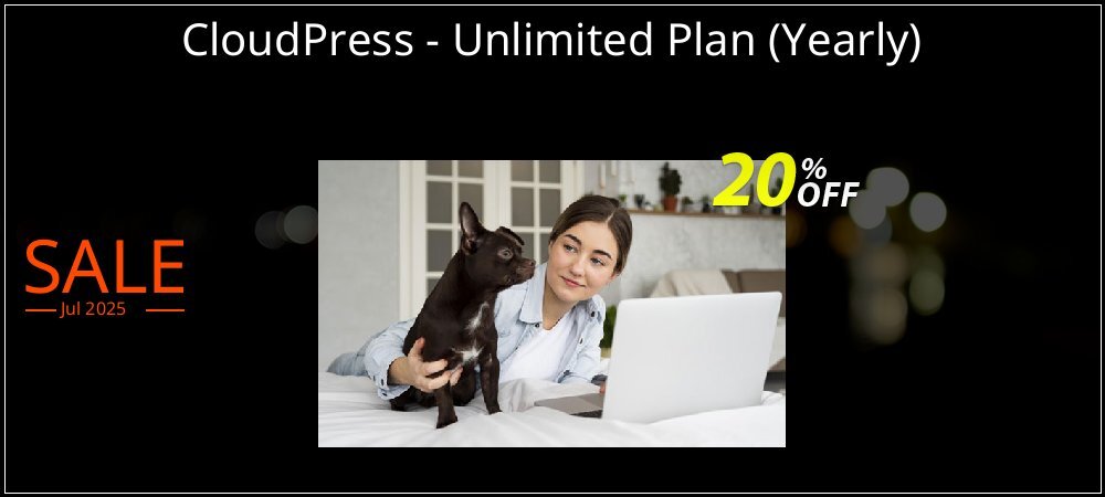 CloudPress - Unlimited Plan - Yearly  coupon on April Fools' Day deals