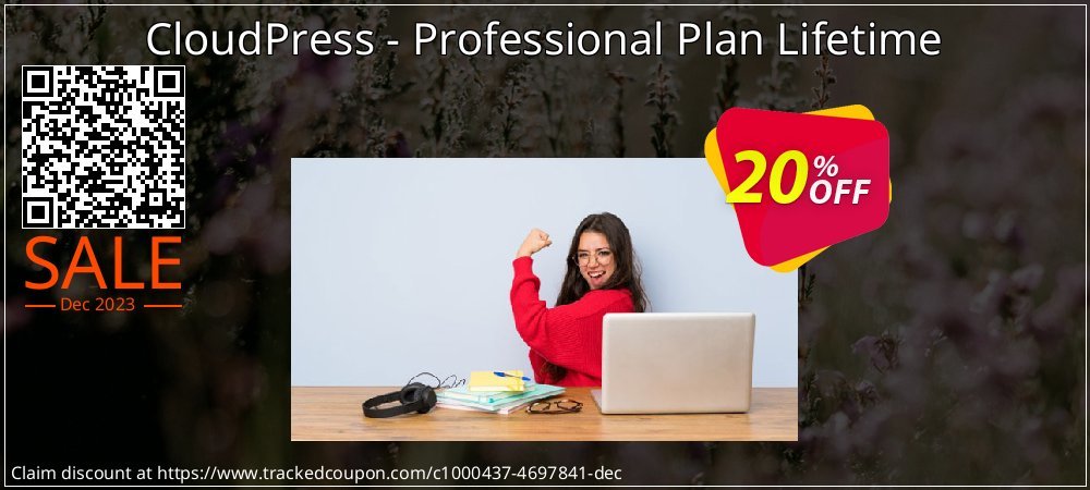 CloudPress - Professional Plan Lifetime coupon on World Party Day offer