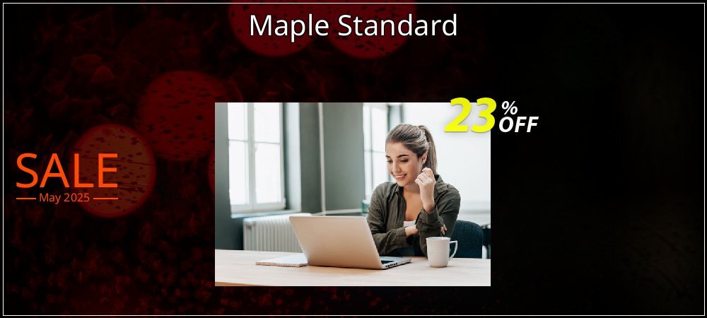 Maple Standard coupon on Tell a Lie Day offering sales