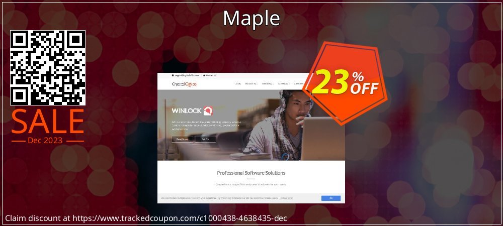 Maple coupon on Mother Day discounts