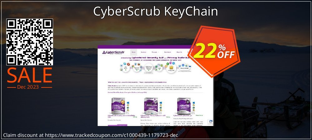 CyberScrub KeyChain coupon on Easter Day offering discount