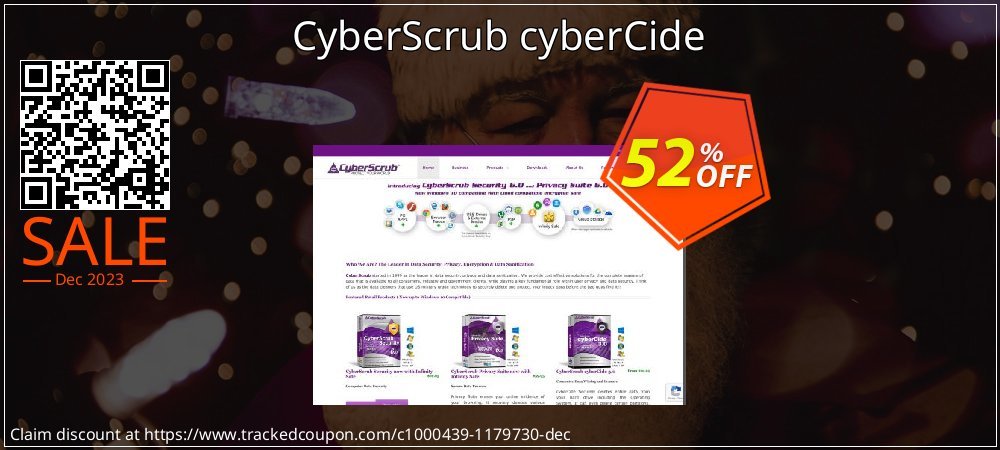 CyberScrub cyberCide coupon on National Walking Day offer