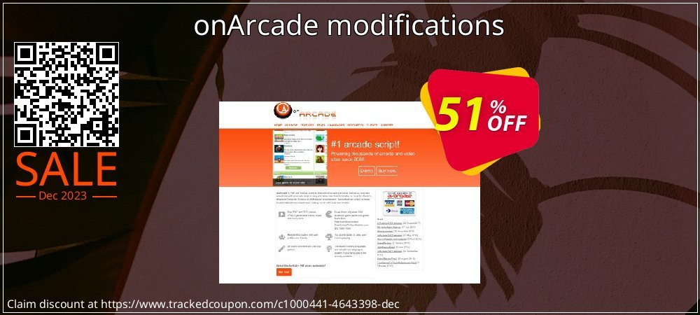onArcade modifications coupon on Virtual Vacation Day discount