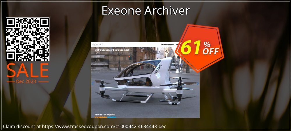 Exeone Archiver coupon on Constitution Memorial Day super sale