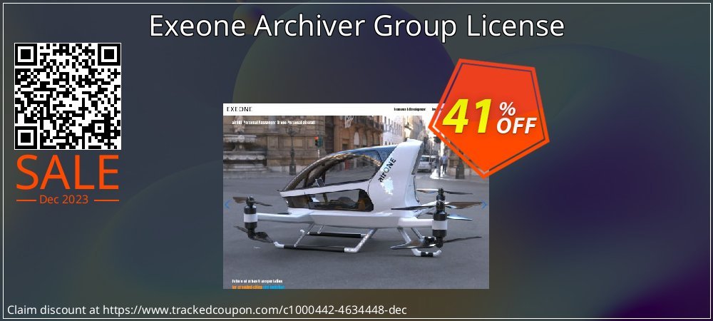 Exeone Archiver Group License coupon on Constitution Memorial Day offer