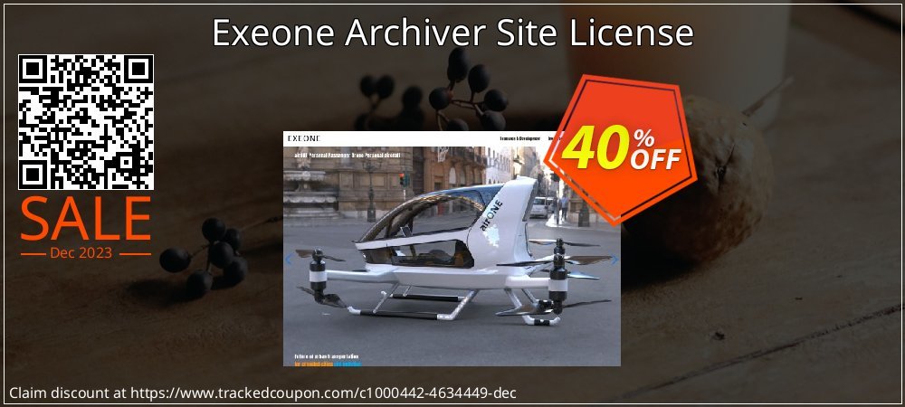 Exeone Archiver Site License coupon on Tell a Lie Day offer