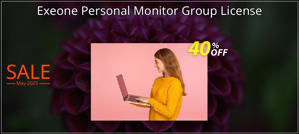 Exeone Personal Monitor Group License coupon on Mother's Day offering discount