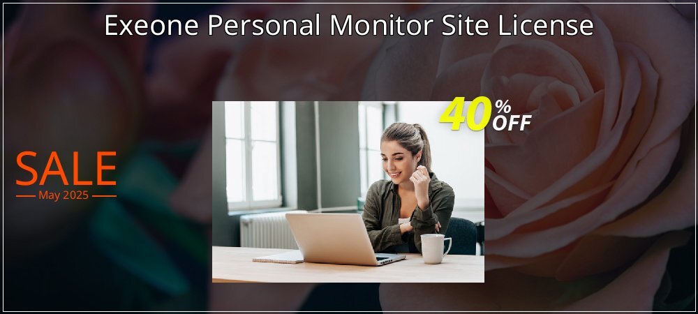 Exeone Personal Monitor Site License coupon on April Fools' Day offering sales