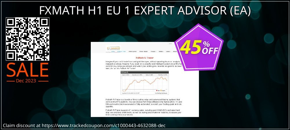 FXMATH H1 EU 1 EXPERT ADVISOR - EA  coupon on Easter Day sales