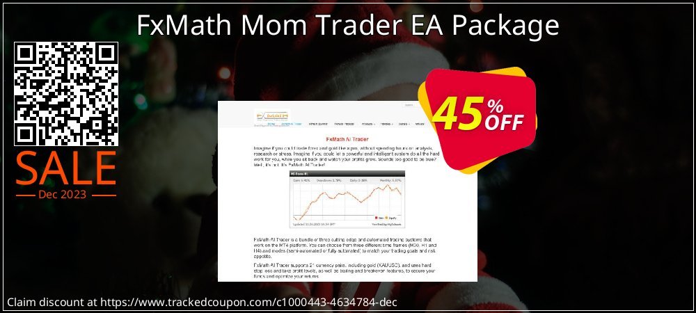 FxMath Mom Trader EA Package coupon on Tell a Lie Day offering sales