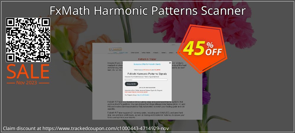 FxMath Harmonic Patterns Scanner coupon on Tell a Lie Day offering sales