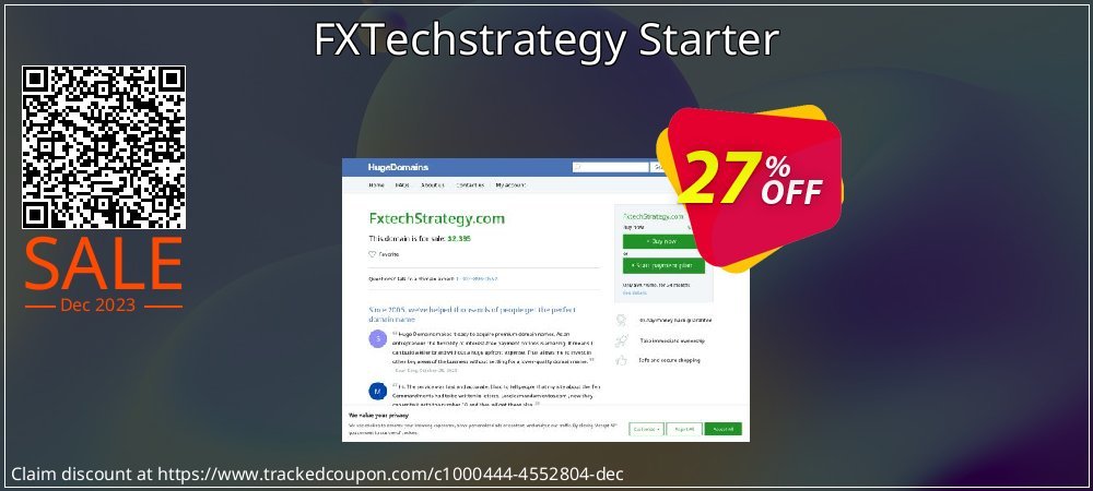 FXTechstrategy Starter coupon on April Fools' Day super sale