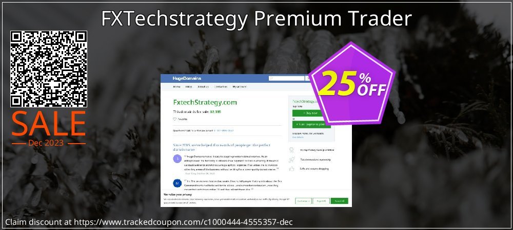 FXTechstrategy Premium Trader coupon on April Fools' Day offering discount