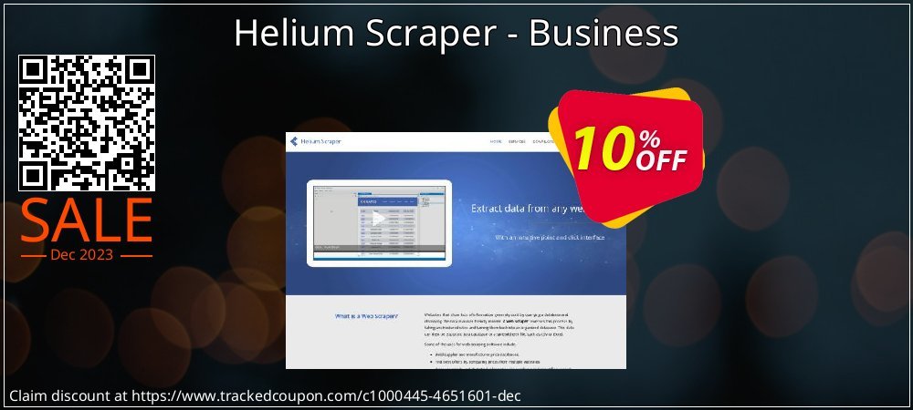 Helium Scraper - Business coupon on National Loyalty Day offering discount