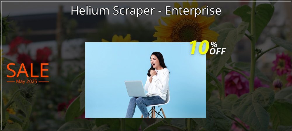 Helium Scraper - Enterprise coupon on Easter Day offering sales