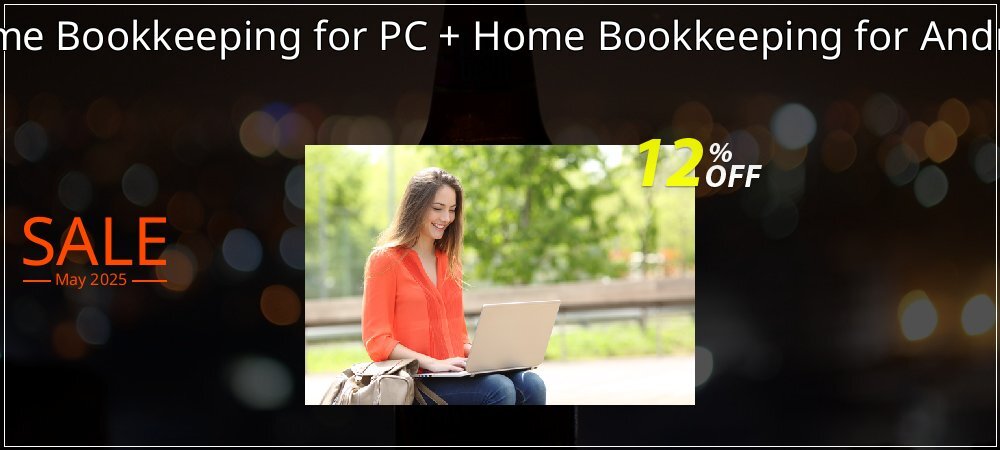 Home Bookkeeping for PC + Home Bookkeeping for Android coupon on Mother's Day offer