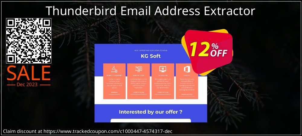Thunderbird Email Address Extractor coupon on April Fools' Day offering discount