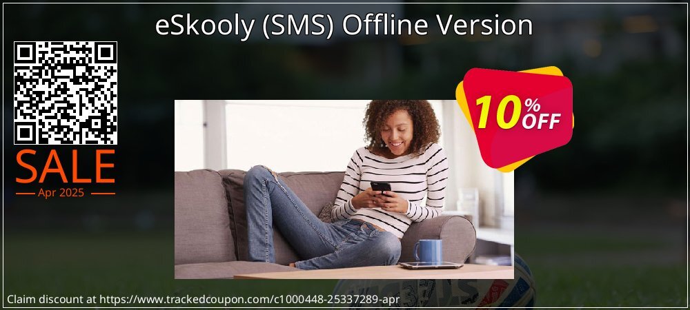 eSkooly - SMS Offline Version coupon on National Smile Day offering sales