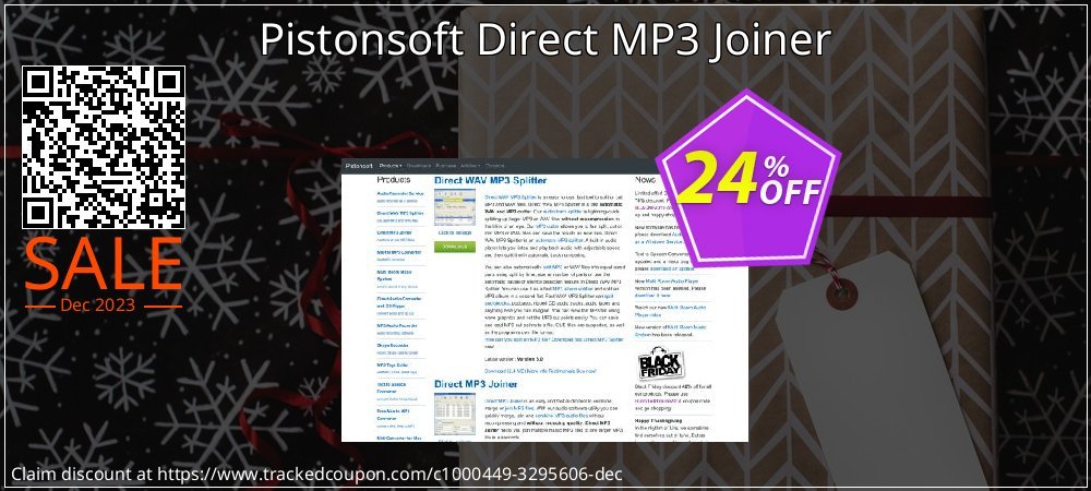 Pistonsoft Direct MP3 Joiner coupon on World Party Day super sale