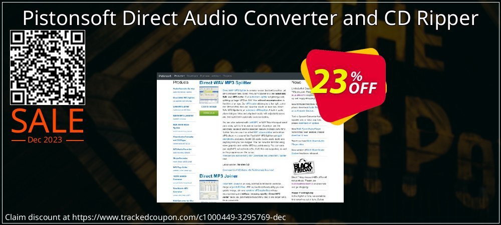 Pistonsoft Direct Audio Converter and CD Ripper coupon on World Password Day promotions