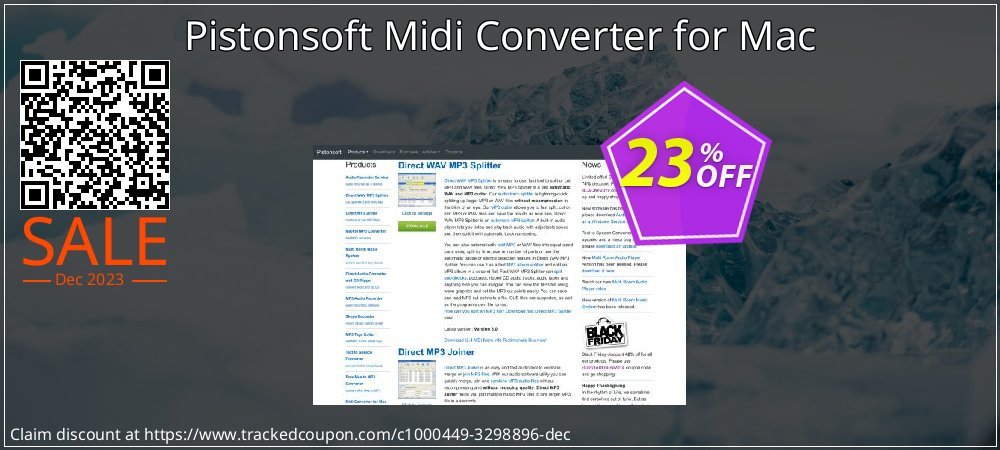 Pistonsoft Midi Converter for Mac coupon on World Party Day offer