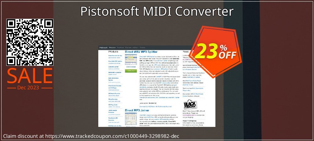 Pistonsoft MIDI Converter coupon on April Fools' Day discounts