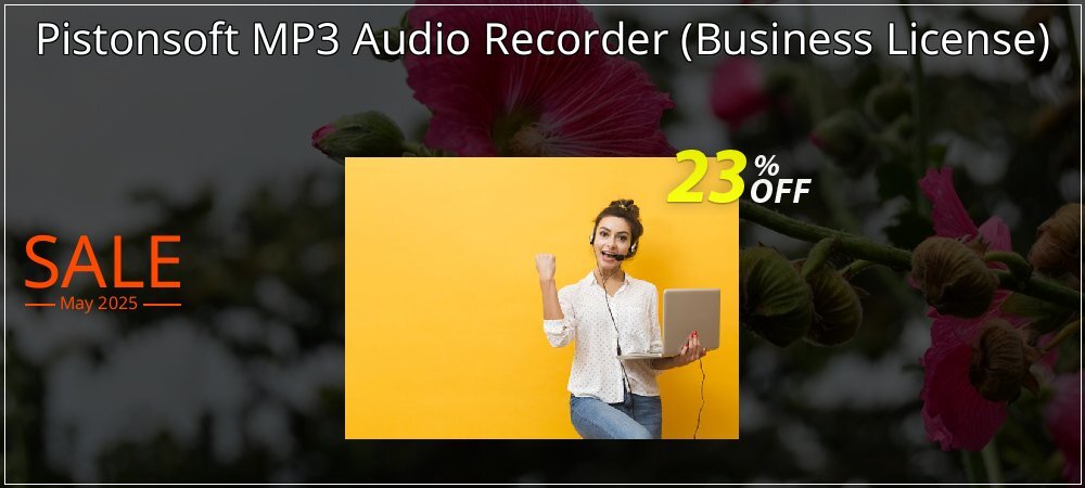 Pistonsoft MP3 Audio Recorder - Business License  coupon on Easter Day sales