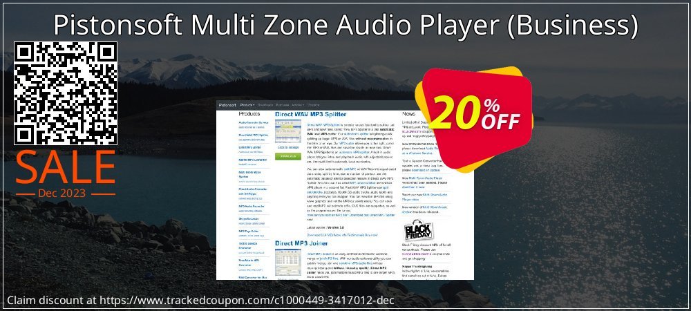 Pistonsoft Multi Zone Audio Player - Business  coupon on Working Day discount