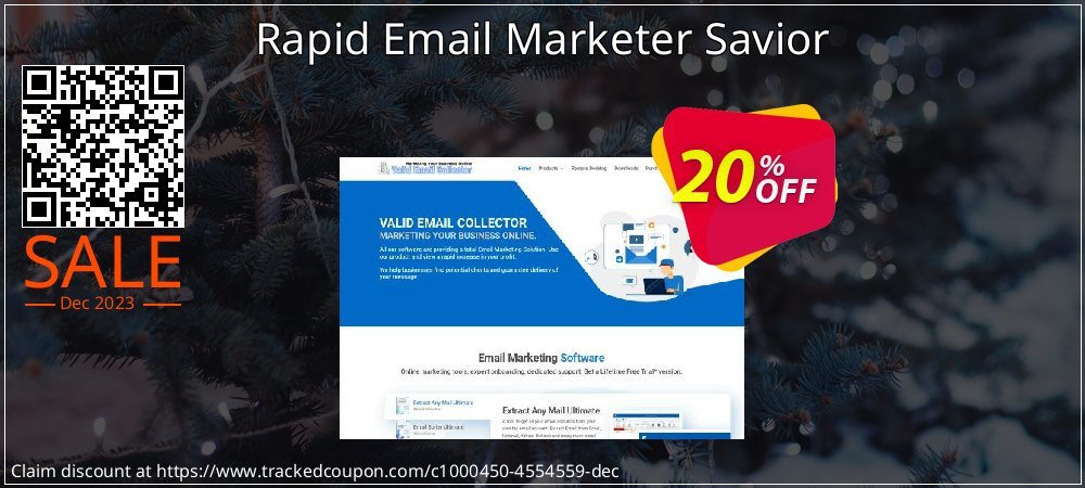 Rapid Email Marketer Savior coupon on Tell a Lie Day offering discount