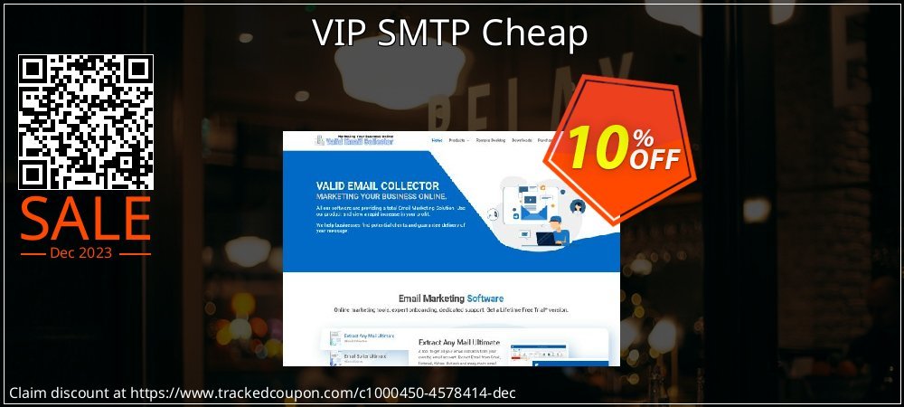 Get 10% OFF VIP SMTP Cheap offering sales