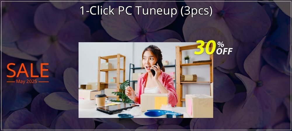 1-Click PC Tuneup - 3pcs  coupon on Mother Day super sale