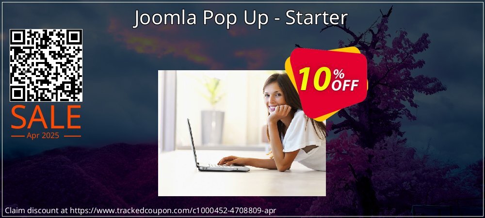 Joomla Pop Up - Starter coupon on Tell a Lie Day offering sales