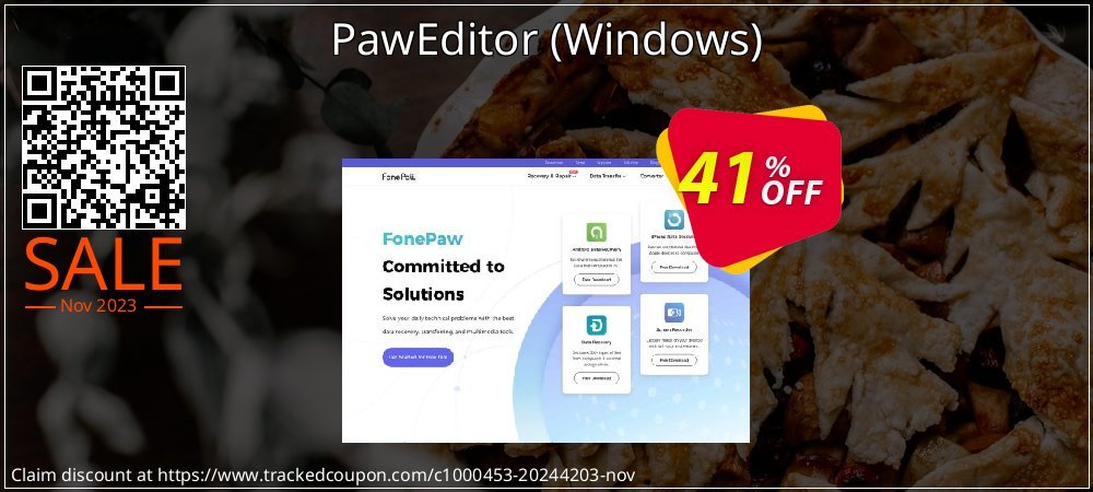 PawEditor - Windows  coupon on Easter Day offering sales