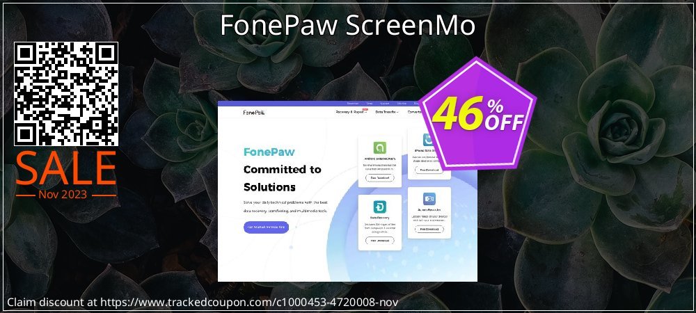 FonePaw ScreenMo coupon on Constitution Memorial Day deals