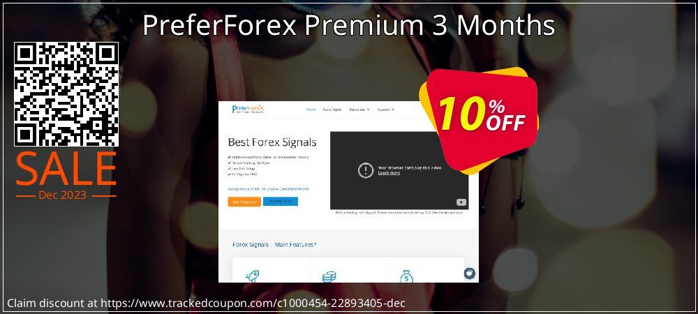 PreferForex Premium 3 Months coupon on Mother Day offering sales