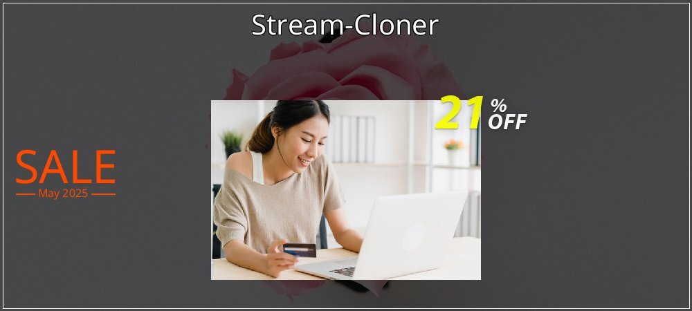 Stream-Cloner coupon on National Smile Day sales