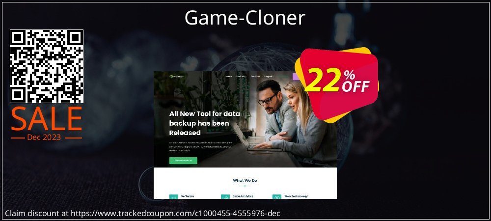 Game-Cloner coupon on World Party Day offering discount